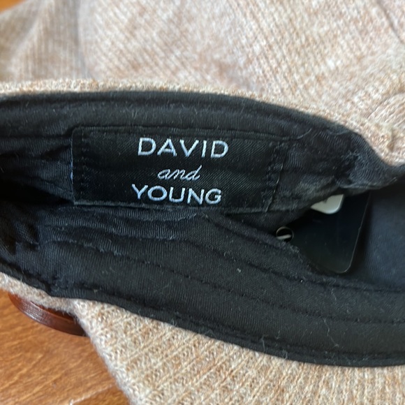 NWT David And Young Women's Brushed Knit Jersey Cabbie Hat OS - Picture 9 of 9